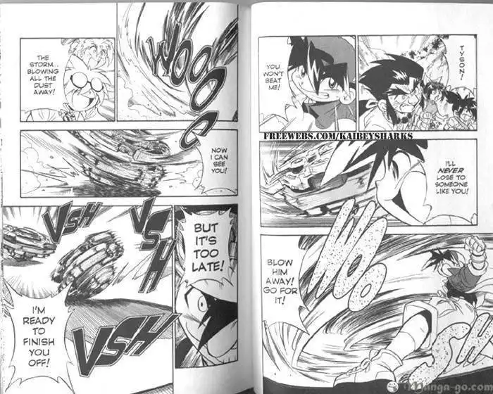 Bakuden Shoot Beyblade Chapter 6.1 10